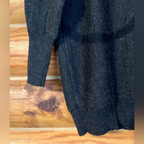 Calvin Klein Monogram Black Sweater Merino Wool Large - Picture 5 of 9